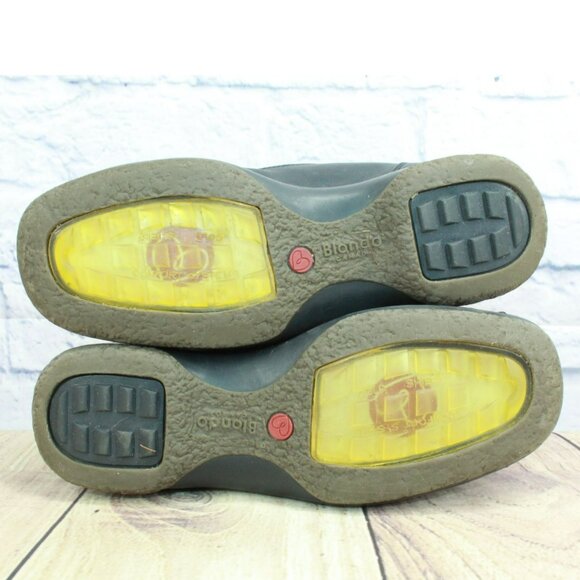 Blondo Black Leather Front Zip Casual Winter Ankle Boots Size 6.5 M - Picture 9 of 9